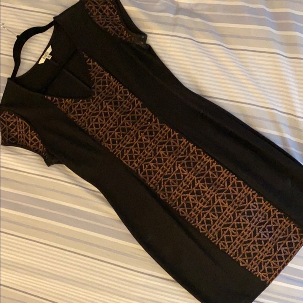 BB Dakota Black with Sequins Dress